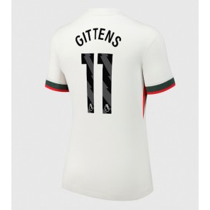 Chelsea Jamie Gittens #11 Udebanetrøje Dame 2025-26 Kortærmet